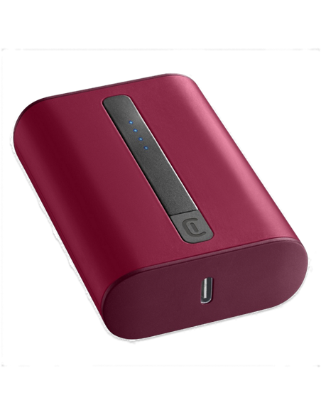 Acumulator extern Cellularline Thunder, 10000mAh, Roșu