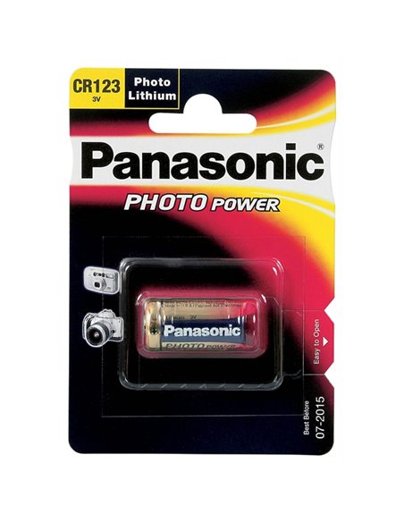 Baterii Panasonic CR-123AL, CR123A, 1buc.