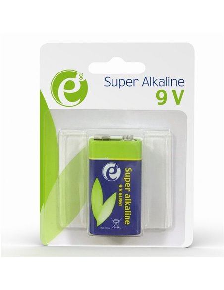 Батарейки Energenie EG-BA-6LR61-01, Крона, 1шт.