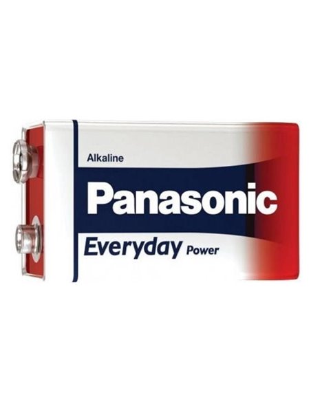 Прямоугольная батарея Panasonic 6LF22REE/6LR61REE, Крона, 1шт.
