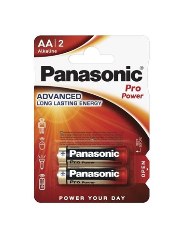 Батарейки Panasonic LR6XEG, AA, 2шт.