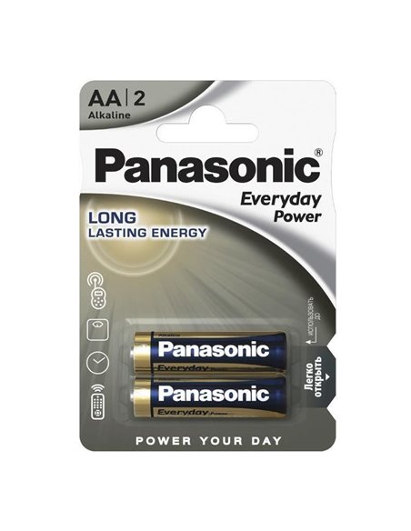 Батарейки Panasonic LR6REE, AA, 2шт.