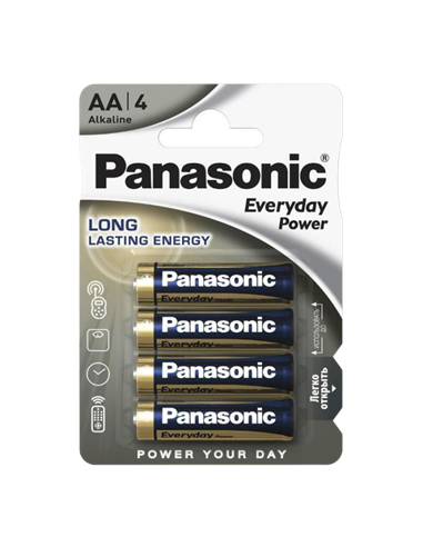 Батарейки Panasonic LR6REE, AA, 4шт.