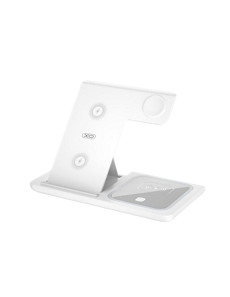 Încărcător wireless XO WX023, 15W, Alb