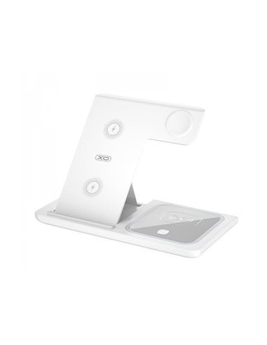 Încărcător wireless XO WX023, 15W, Alb