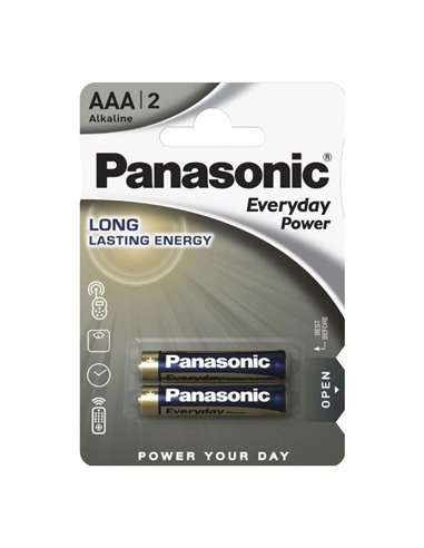 Батарейки Panasonic LR03REE, AAA, 2шт.