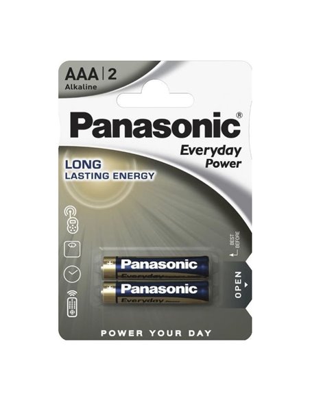 Батарейки Panasonic LR03REE, AAA, 2шт.