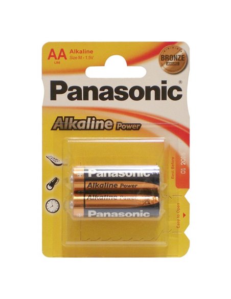 Батарейки Panasonic LR6REB, AA, 2шт.