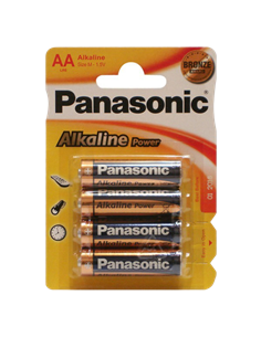 Батарейки Panasonic LR6REB, AA, 4шт. 2