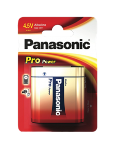Прямоугольная батарея Panasonic 3LR12XEG, 3LR12, 1шт.