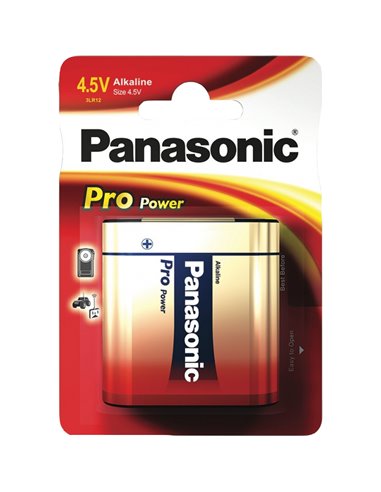 Прямоугольная батарея Panasonic 3LR12XEG, 3LR12, 1шт.