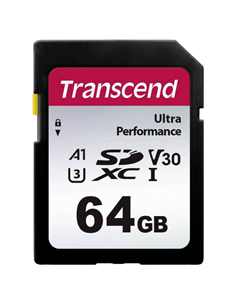 Карта памяти Transcend SDXC 340S, 64Гб (TS64GSDC340S)