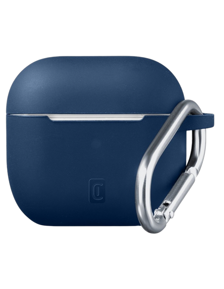 Husă Cellularline Bounce - AirPods 3, Albastru Husă Cellularline Bounce - AirPods 3, Albastru