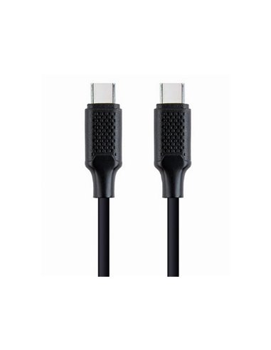 Кабель для зарядки и синхронизации Cablexpert CC-USB2-CMCM100-1.5M, USB Type-C/USB Type-C, 1,5м, Чёрный