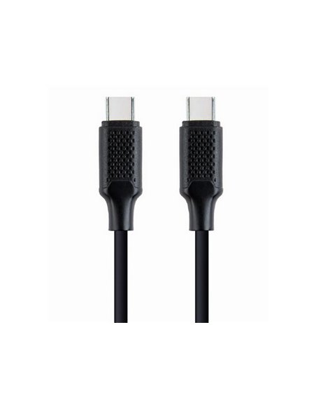 Cablu încărcare și sincronizare Cablexpert CC-USB2-CMCM100-1.5M, USB Type-C/USB Type-C, 1,5m, Negru Cablu încărcare și sincronizare Cablexpert CC-USB2-CMCM100-1.5M, USB Type-C/USB Type-C, 1,5m, Negru