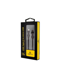 Cablu încărcare și sincronizare Cablexpert CC-USB2-CMMBM-1.5M, USB Type-C/micro-USB, 1,5m, Negru 2
