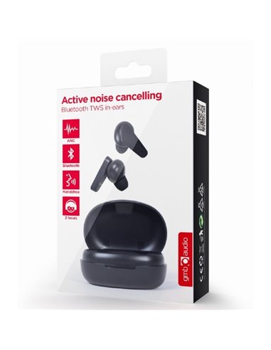Наушники Gembird TWS-ANC-MMX, Чёрный
