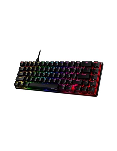 Клавиатура HyperX Alloy Origins 65, Проводное, Чёрный