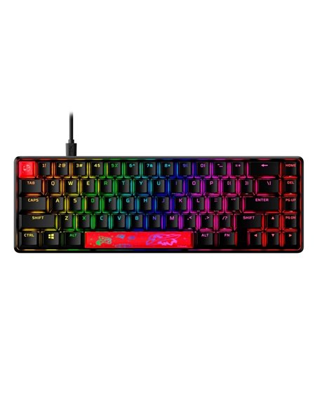 Клавиатура HyperX Alloy Origins 65, Проводное, Чёрный