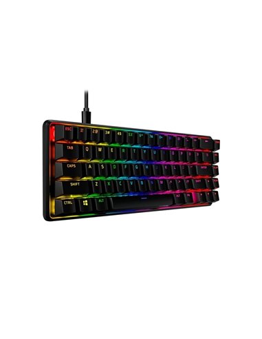 Клавиатура HyperX Alloy Origins 65, Проводное, Чёрный