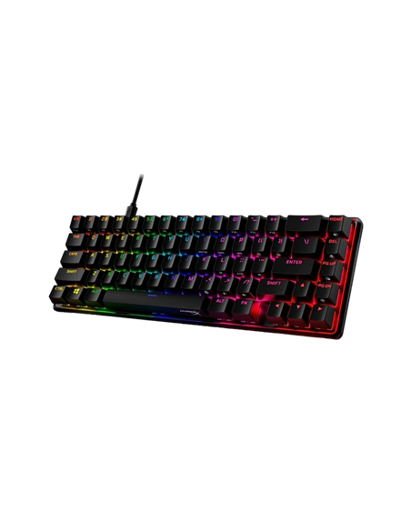 Клавиатура HyperX Alloy Origins 65, Проводное, Чёрный