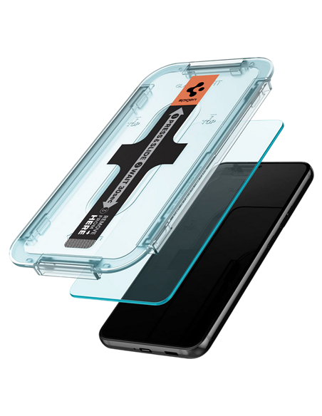 Защитное стекло Spigen EZ FIT, Прозрачный