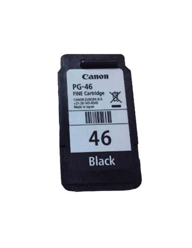 Картридж чернильный Canon PG-46, 15мл, Черный