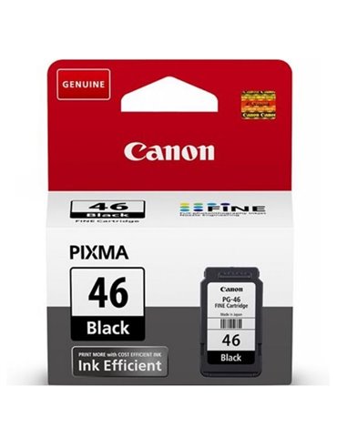 Картридж чернильный Canon PG-46, 15мл, Черный