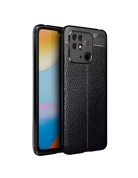 Чехол Xcover Xiaomi RedMi 10C - Leather, Чёрный