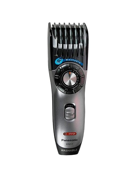 Trimmer pentru bărbați Panasonic ER217S520, Negru | Argintiu
