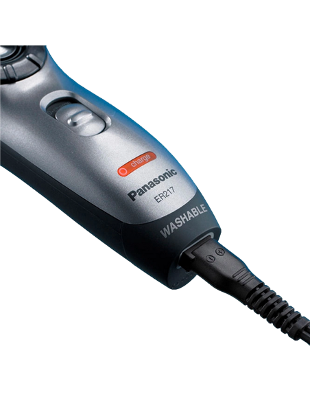 Trimmer pentru bărbați Panasonic ER217S520, Negru | Argintiu