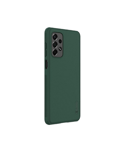 Husă tip carte Xcover Galaxy A73 - Soft Book View Series, Verde