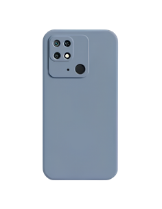 Husă Xcover Xiaomi Redmi 10C - Soft Touch (Microfiber), Albastru deschis