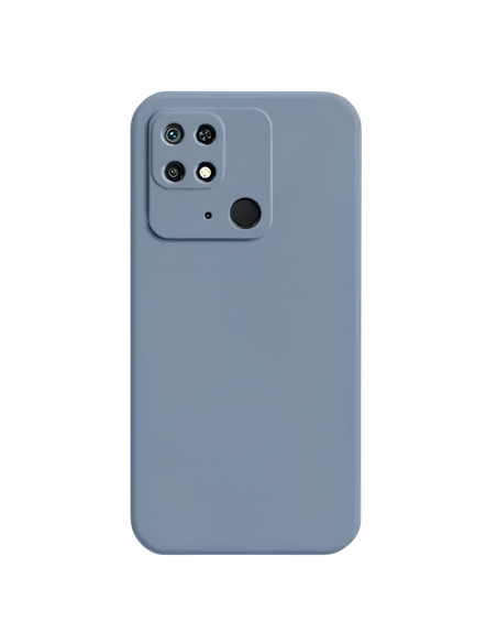 Husă Xcover Xiaomi Redmi 10C - Soft Touch (Microfiber), Albastru deschis