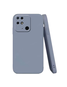 Husă Xcover Xiaomi Redmi 10C - Soft Touch (Microfiber), Albastru deschis 2