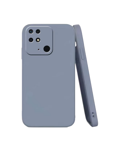 Husă Xcover Xiaomi Redmi 10C - Soft Touch (Microfiber), Albastru deschis
