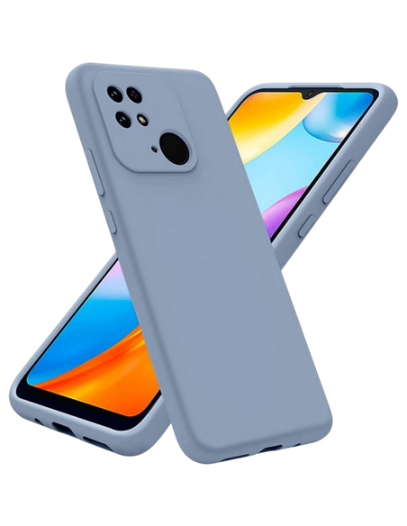 Чехол Xcover Xiaomi Redmi 10C - Soft Touch (Microfiber), Голубой Чехол Xcover Xiaomi Redmi 10C - Soft Touch (Microfiber), Голубой