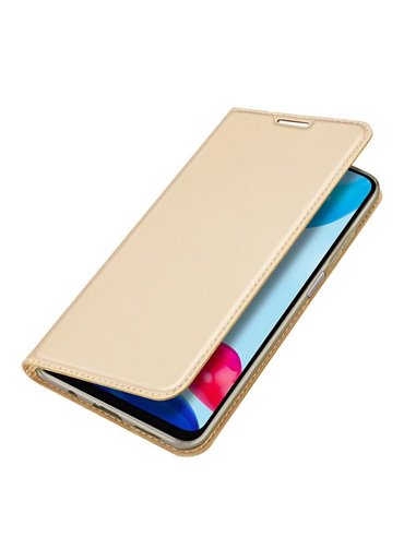 Husă tip carte Xcover Redmi Note 11 - Soft Book, Auriu