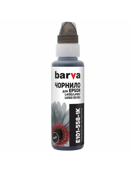 Контейнер с чернилами Barva E101-558, 100мл, Черный