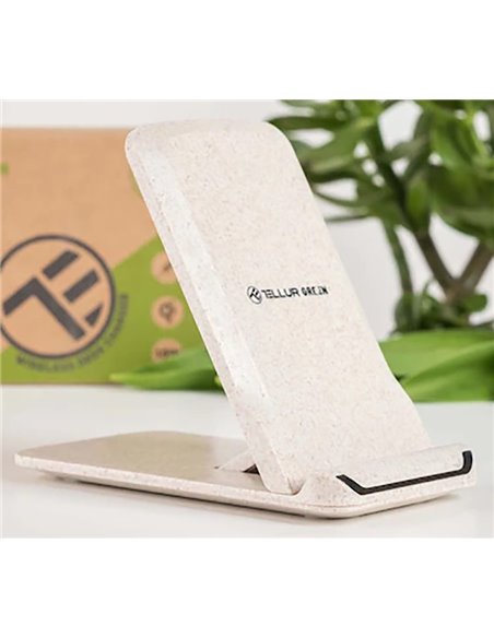 Încărcător wireless Choetech TLL151311, 15W, Verde