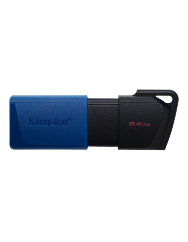 USB Flash накопитель Kingston DataTraveler Exodia M, 64Гб, Черный/Синий