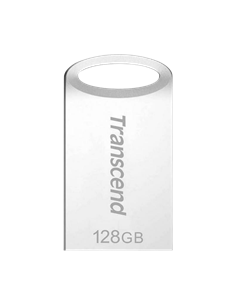 USB Flash накопитель Transcend JetFlash 710, 128Гб, Серебристый