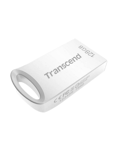 Memorie USB Transcend JetFlash 710, 128GB, Argintiu