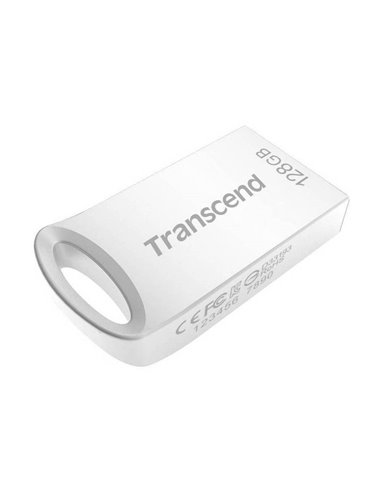 Memorie USB Transcend JetFlash 710, 128GB, Argintiu