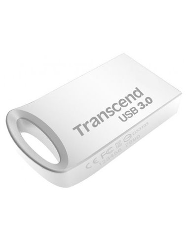 USB Flash накопитель Transcend JetFlash 710, 128Гб, Серебристый