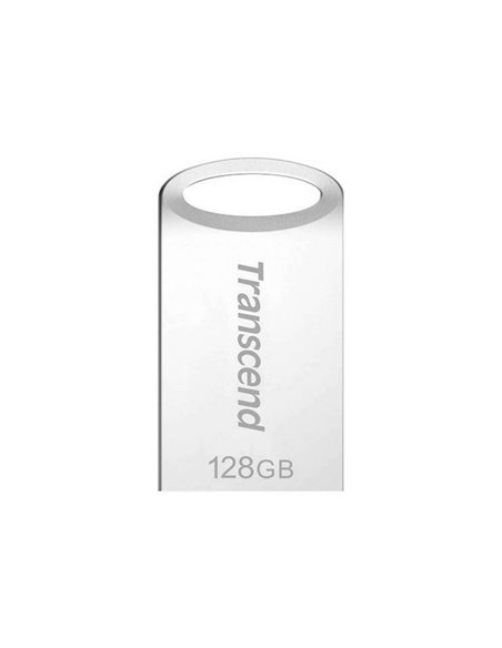 Memorie USB Transcend JetFlash 710, 128GB, Argintiu
