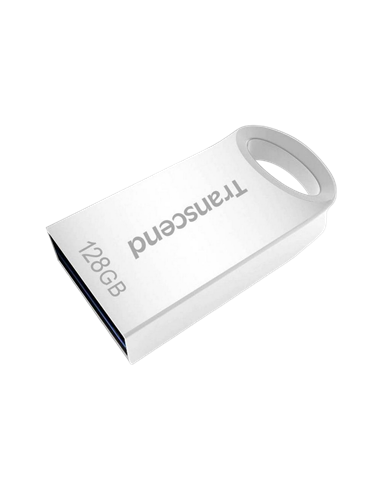 USB Flash накопитель Transcend JetFlash 710, 128Гб, Серебристый