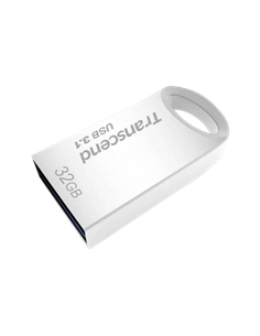 USB Flash накопитель Transcend JetFlash 710, 32Гб, Серебристый