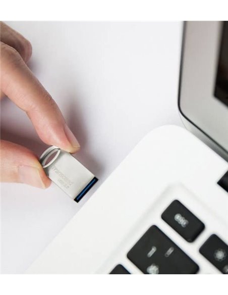 USB Flash накопитель Transcend JetFlash 710, 32Гб, Серебристый