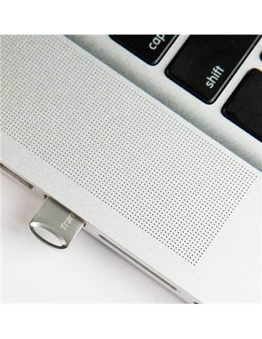 USB Flash накопитель Transcend JetFlash 710, 32Гб, Серебристый